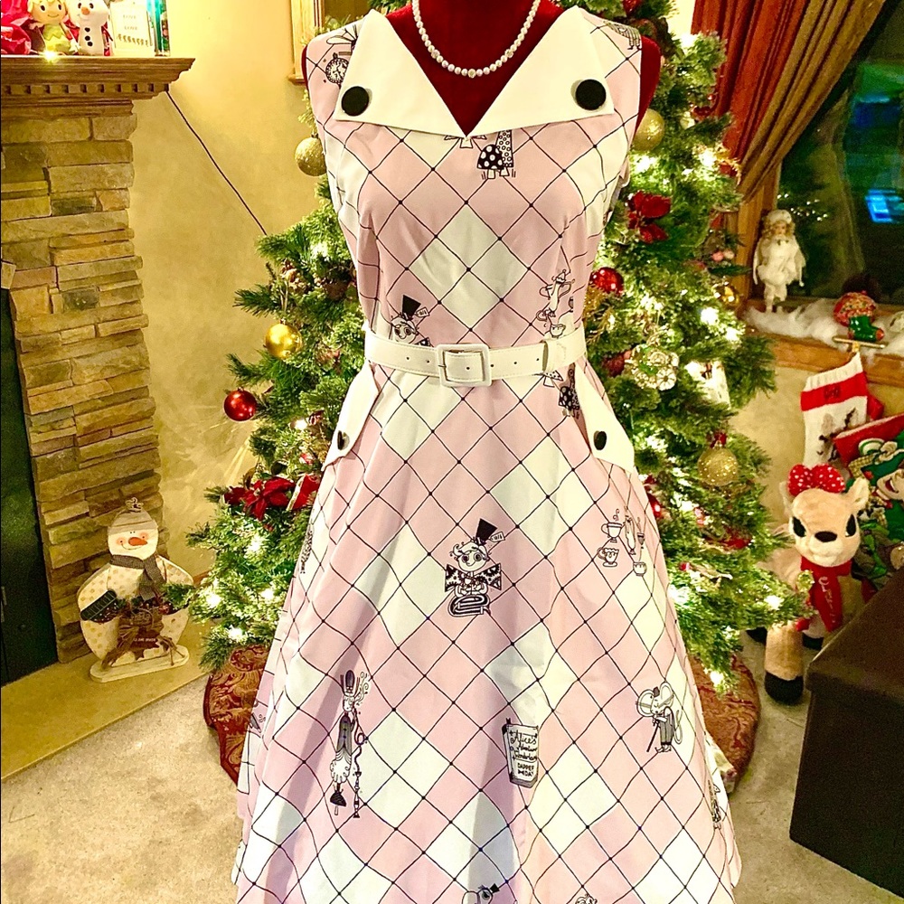 SOLD NWT Tatyana Dapper Day Alice in Wonderland Dress - Picture 1 of 3